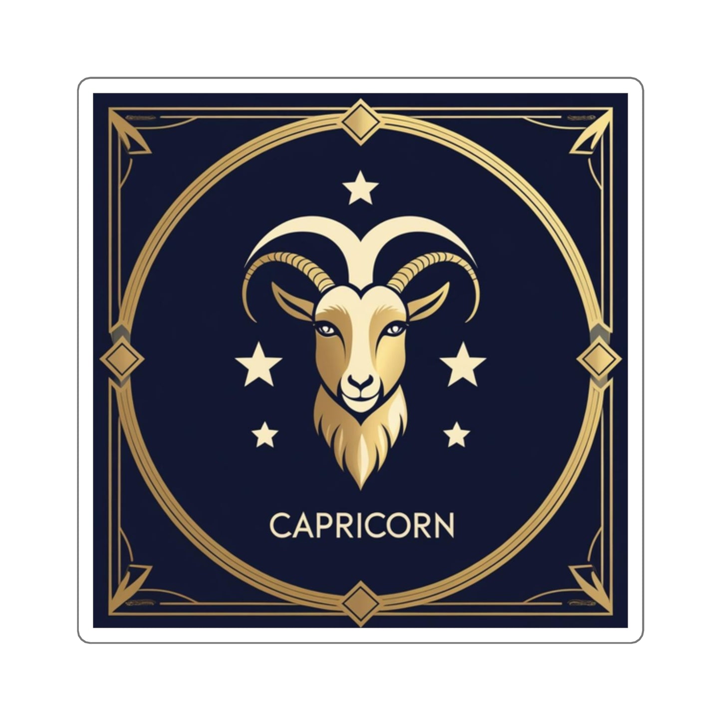 Celestial Capricorn Sticker