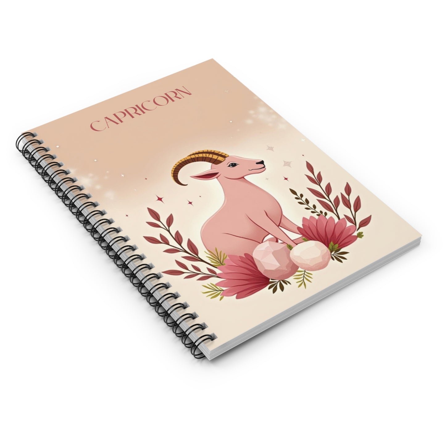 Garden Capricorn Notebook