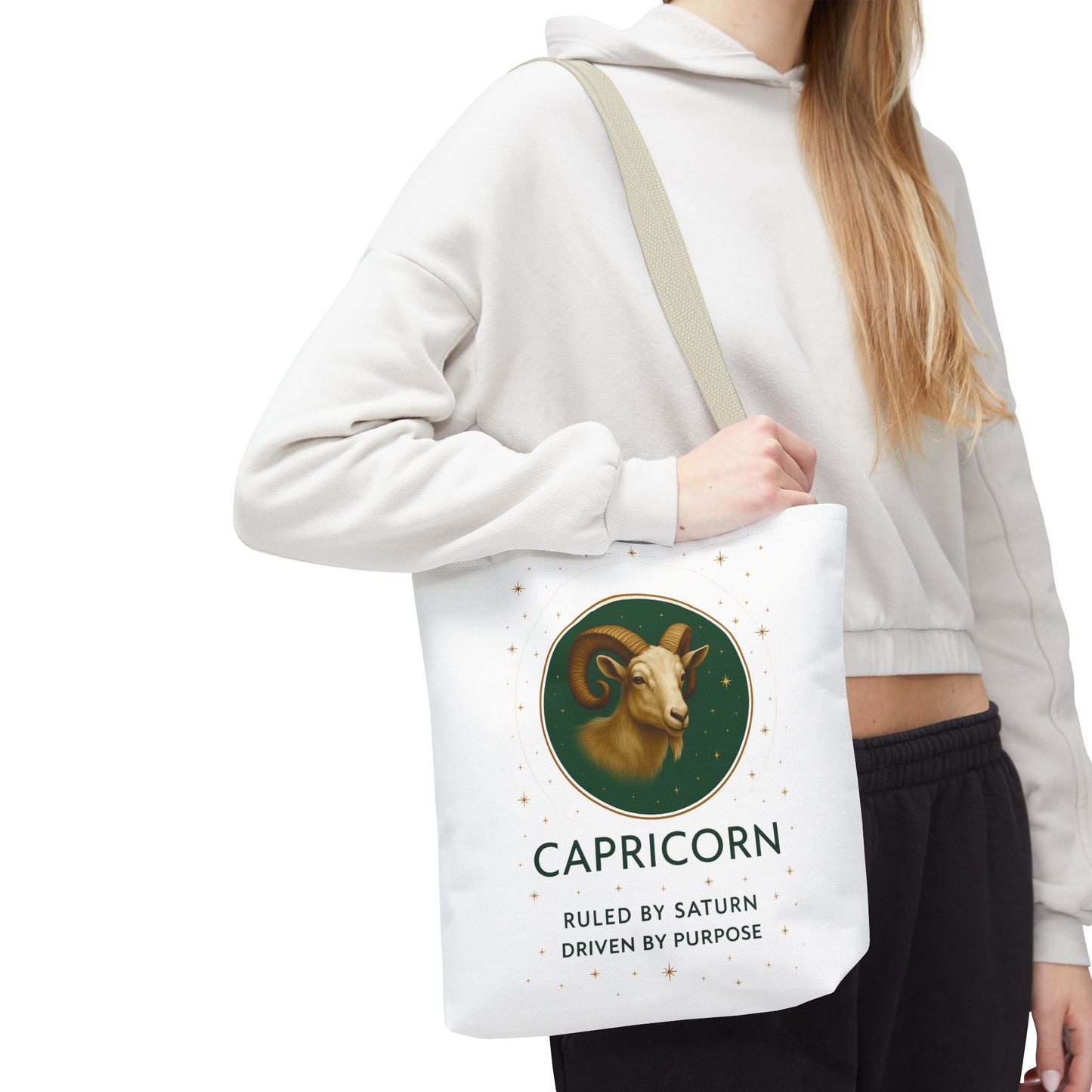 Capricorn Zodiac Tote Bag