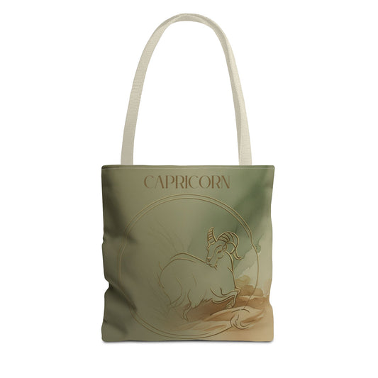 Earthy Capricorn Tote Bag