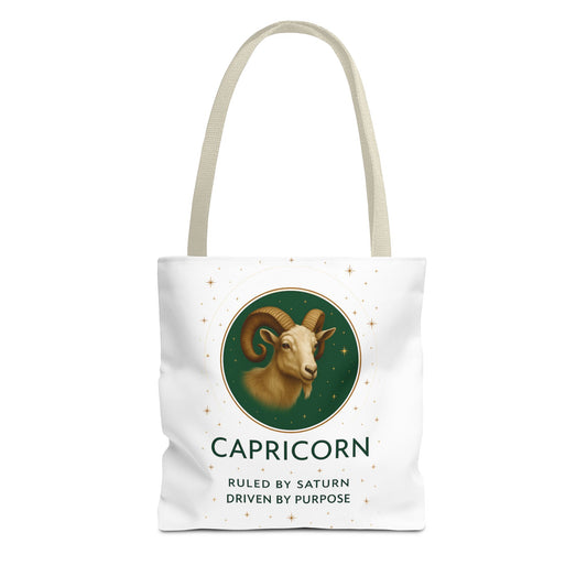 Capricorn Zodiac Tote Bag