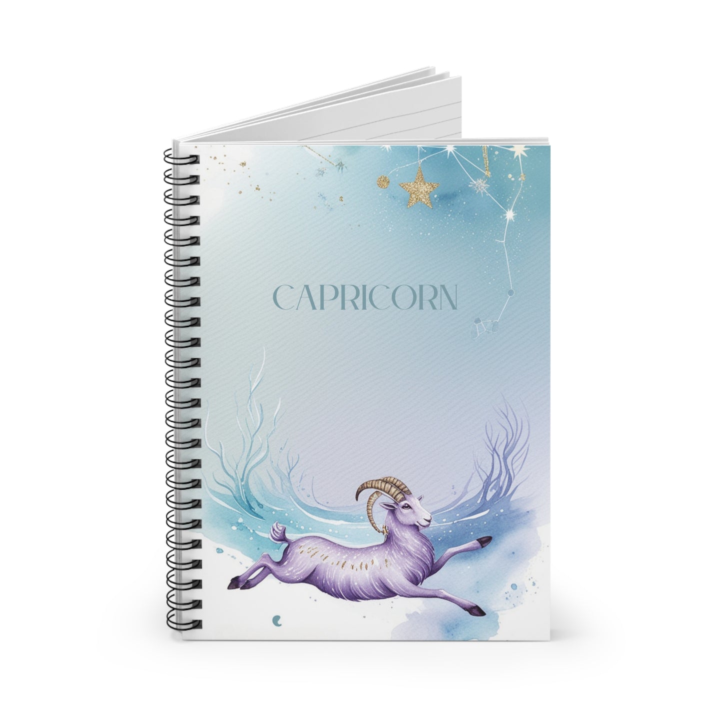 Aqua Capricorn Notebook