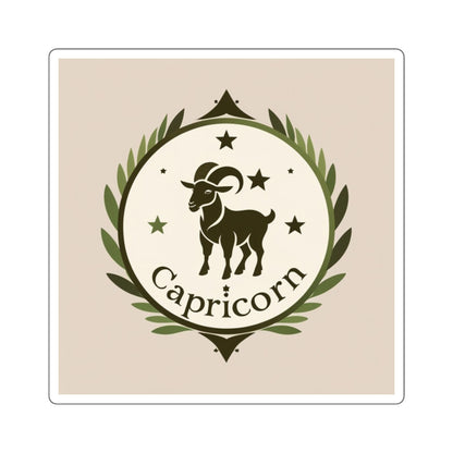Garden Capricorn Square Sticker