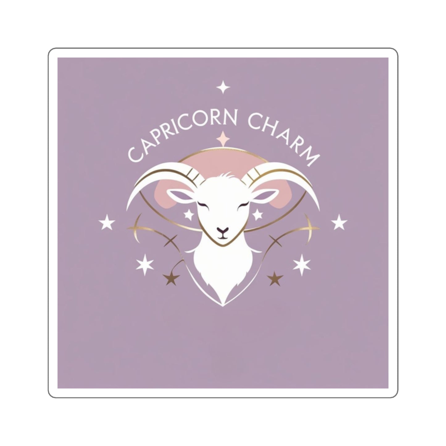 Capricorn Charm Sticker