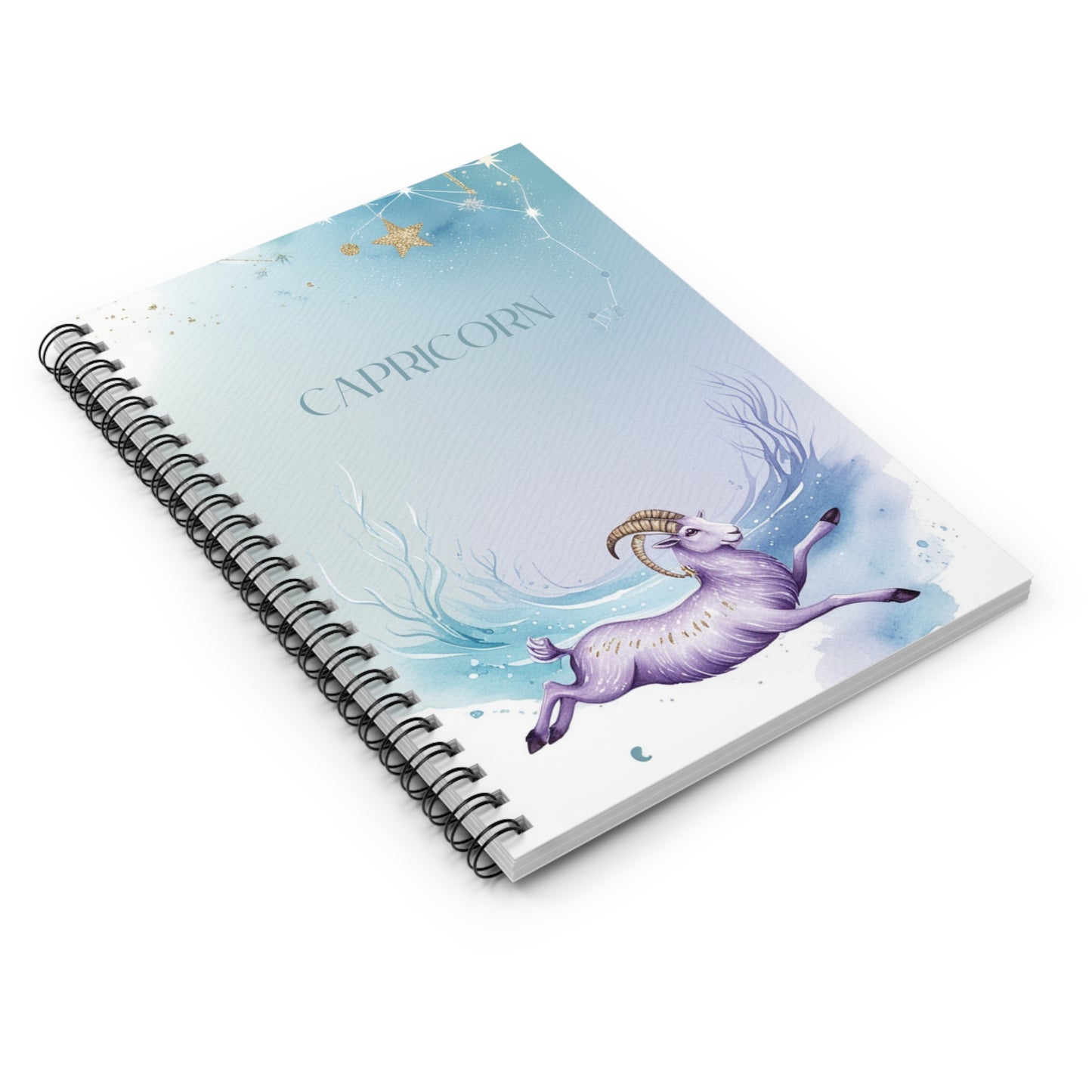 Aqua Capricorn Notebook