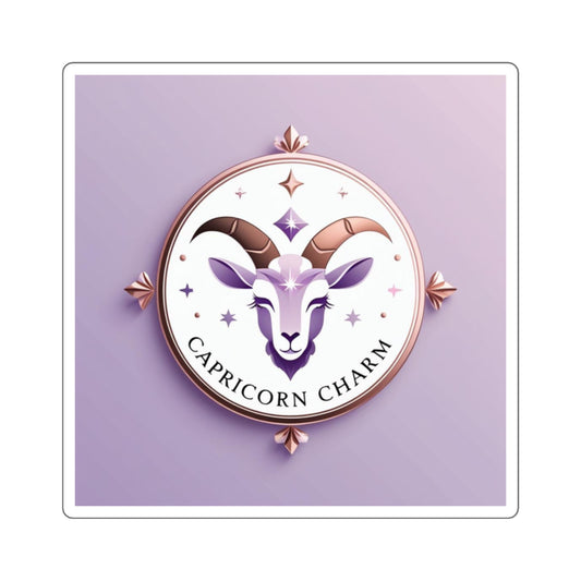 Capricorn Charm Chic Sticker