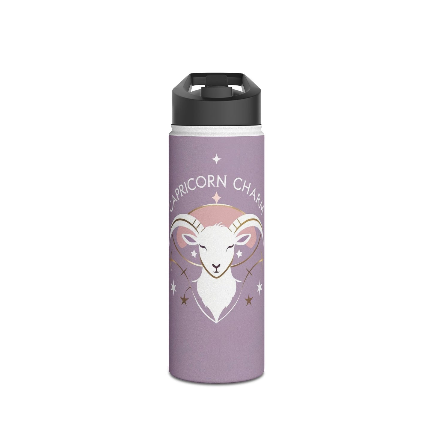 18oz Capricorn Charm Stainless Steel Bottle