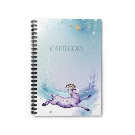 Aqua Capricorn Notebook