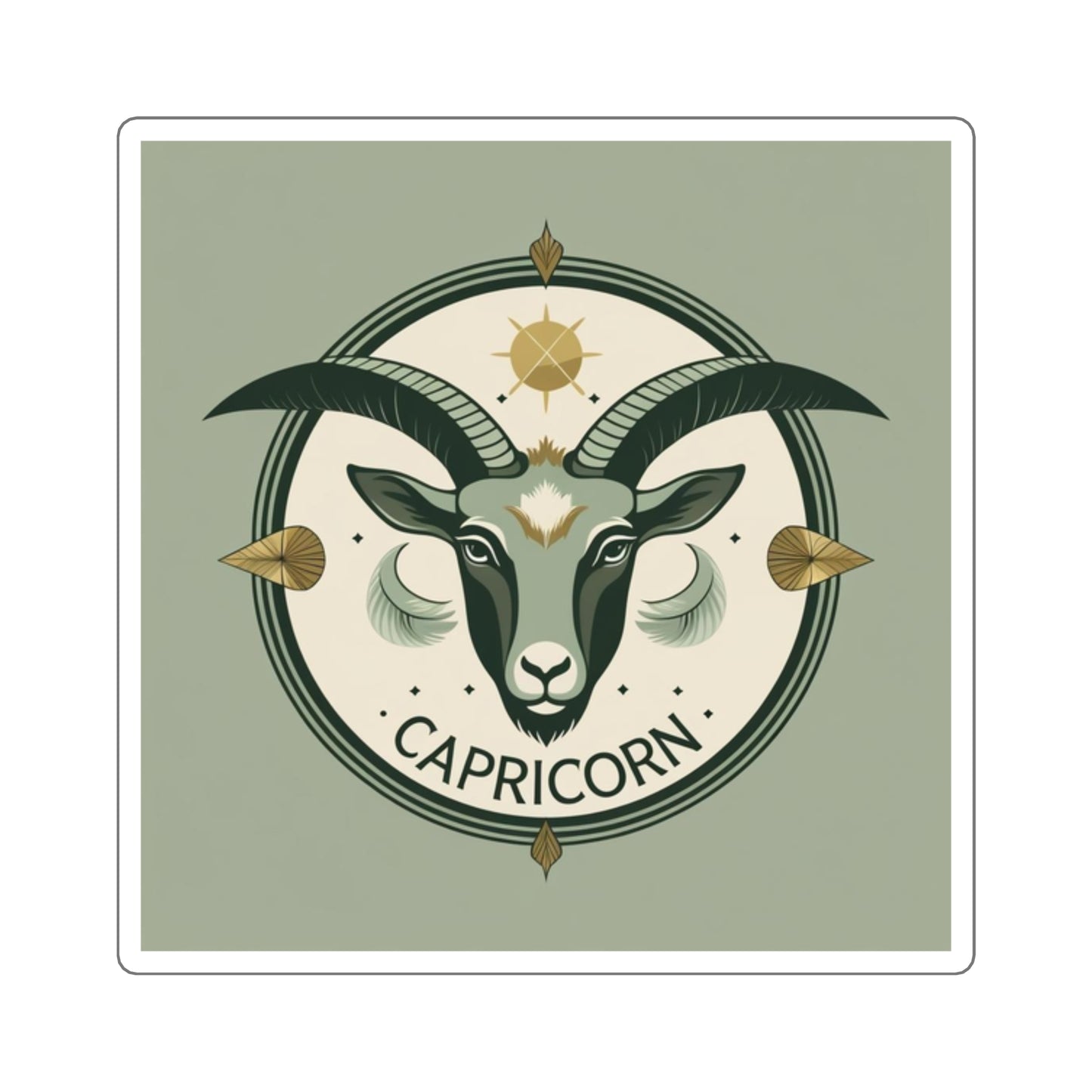 Capricorn Goat Sticker