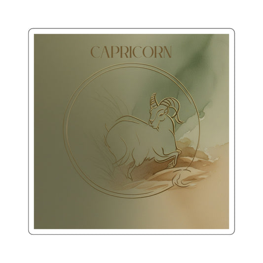 Earthy Capricorn Sticker